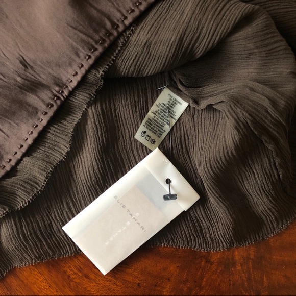 Elie Tahari Brown Silk Camisole - Picture 5 of 7
